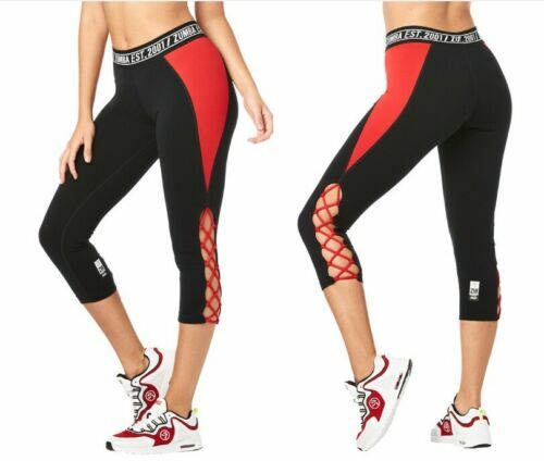 Zumba est 2001 crop capri - zumba,