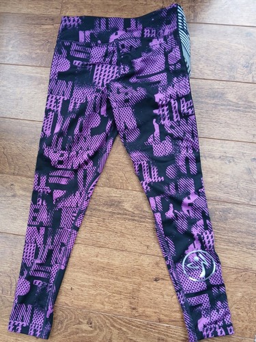 Zumba leggings purple vgc - leggings,